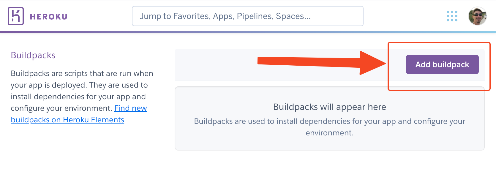 Heroku Add Buildpack